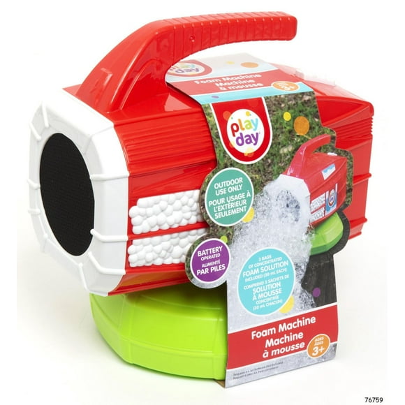 Play Day Foam Madness Machine – Kids Bubble & Foam Maker, 1 Pack