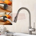 thumbnail image 4 of Llave Monomando extraíble ESATTO para cocina Acero Satín GC-026, 4 of 4