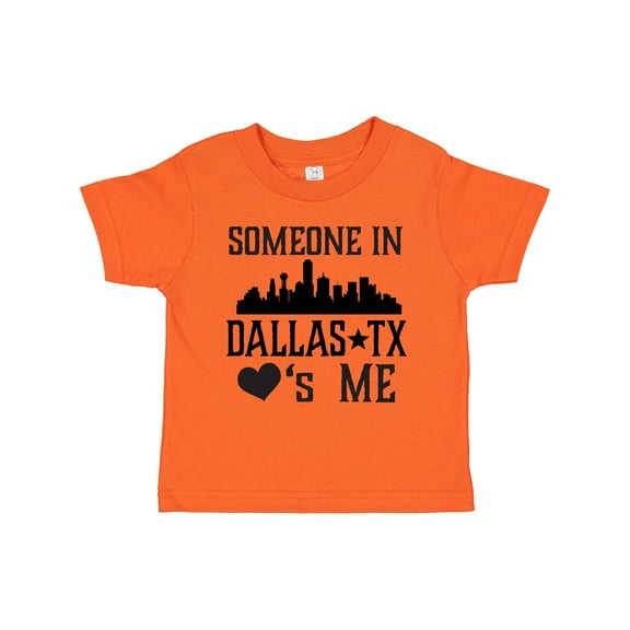 Inktastic Dallas Texas Someone Loves Me Boys or Girls Toddler T-Shirt