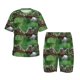 thumbnail image 1 of Balery Australian White Tree Frog Sitting on Branch Conjunto de Pijama Infantil de Manga Corta con Estampado – Ropa de Dormir de Algodón Suave-3X-Large, 1 of 6
