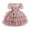 D, variant on 3-10Years Kids Dresses Girls Vintage Net Yarn Mesh Bow Ruffles Birthday Wedding Gown Long Dresses Children's Party Dress