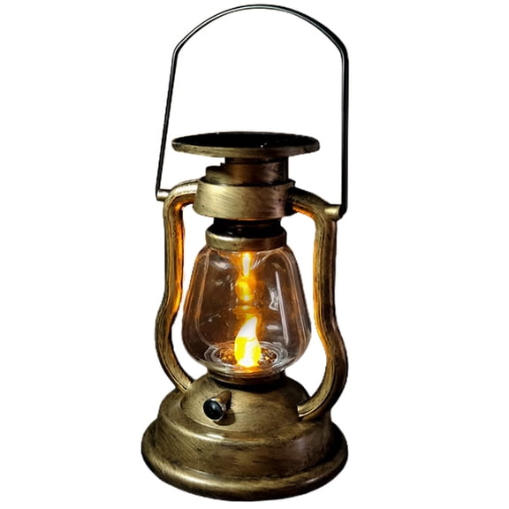 Falleo Clearance Outdoor Hanging Solar Lights Solar Powered Retro Lanterns Bright Landscape Lanterns Lamp Decor for Patio Yard Garden and Table