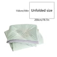 thumbnail image 3 of Cooling Summer Quilt for Single Bed, 150 x 200 cm, Reversible Multicolor Polyester Thin Lightweight Blanket for Hot Weather, Breathable and Machine Washable, 3 of 6
