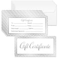 thumbnail image 1 of Paper Gift Card Invitation Cards for Birthday Wedding Party Rectangle Word 170x85mm 40pcs/set, 1 of 7