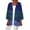 1-8-Dark Blue, variant on successthop Cardigan for Women Lightweight Summer Floral 3/4 Sleeve Duster Cardigans Casual Comfort Open Front Kimonos Cover Up Blouse Everyday Wear Beach Vacation Outfits Going Out Cardigan Khaki S