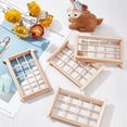 thumbnail image 5 of 4 Pcs 1:12 Scale Dollhouse Window Dollhouse Furniture Miniature Mini DIY Wooden Window Dollhouse Decorations for Dollhouse Wall Decorations DIY Scene Doll Home Furniture Craft, 5 of 7