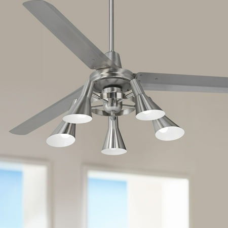60 Casa Vieja Industrial Ceiling Fan With Light Led Remote