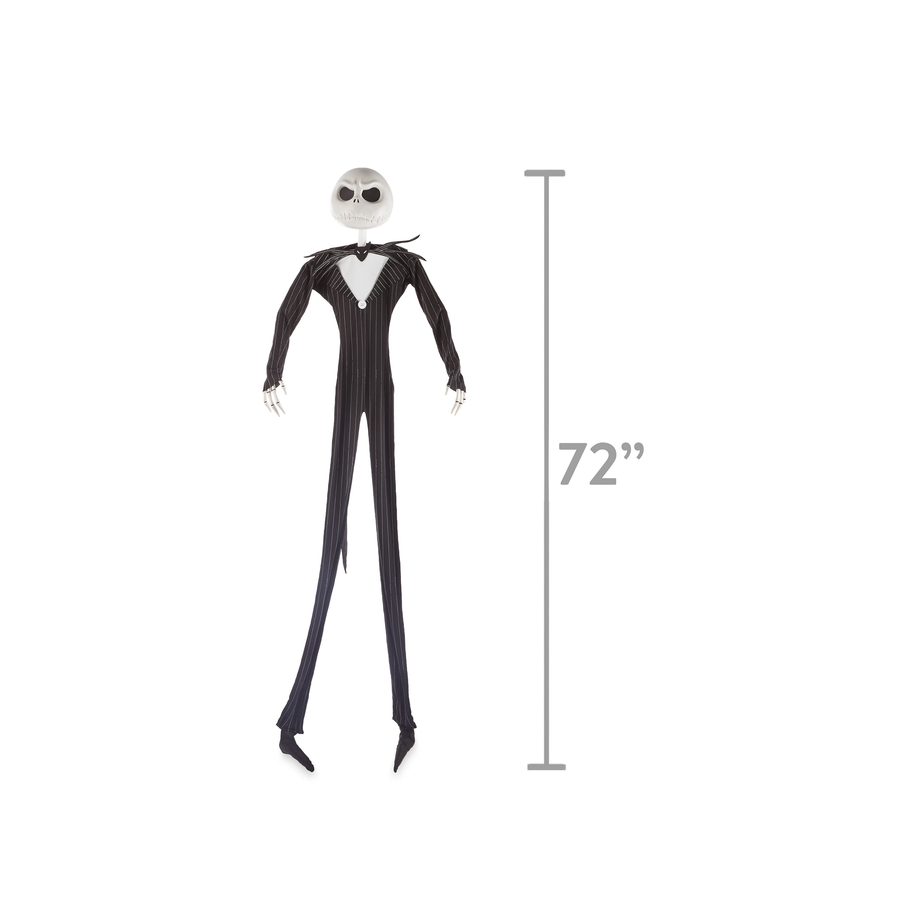 Disney 10.63-in Musical Animatronic The Nightmare Before Christmas Jack  Skellington Doll Tabletop Decoration in the Halloween Decor department at