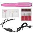 thumbnail image 1 of Perceuse à Ongles, Machine à Ongles Compacte Pratique pour Salon à Usage Général pour la Maison à Usage Professionnel Rose Rouge, 1 of 8