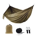thumbnail image 1 of Hamaca de Nylon 210T para Aventuras al Aire Libre, Doble y Amplia, Ideal para Camping, Playa o Jardín, Incluye Bolsa de Almacenamiento y Accesorios, Disponible en Varios Colores, 1 of 7