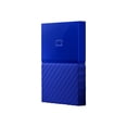 thumbnail image 2 of WD My Passport WDBYNN0010BBL - Hard drive - encrypted - 1 TB - external (portable) - USB 3.0 - 256-bit AES - blue, 2 of 8