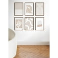 thumbnail image 6 of HAUS AND HUES 20x30 Poster Frame Set of 9-20 x 30 Frame in Walnut Oak Wood Picture Frames - Includes Shatterproof Plexiglass and Sawtooth Hangers for Easy Display (Walnut Oak Frames), 6 of 6