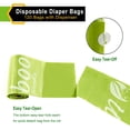 thumbnail image 4 of Baby Disposable Diaper Bags, Waste Bags 8 Refill Rolls/120 Bags with Dispenser, Convenient and Quick Diaper Disposal, Unscented, 4 of 4