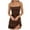 Coffee, variant on 2025 Women Sequin Dress Solid Color Sparkly Glitter Spaghetti Strap Sleeveless Short Party Night Out Club Fashion Dress Light Blue XL