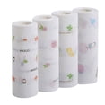 thumbnail image 2 of NAOJIE 8x8-In Lazy Rag Dry and Wet Dual Use & Household Cleaning Kitchen Paper Roll (200 Pieces) & Convenient and Labor-Saving,Kitchen Tissue Rolls,Kitchen Tissue,Reusable Paper Towels Washable, 2 of 8