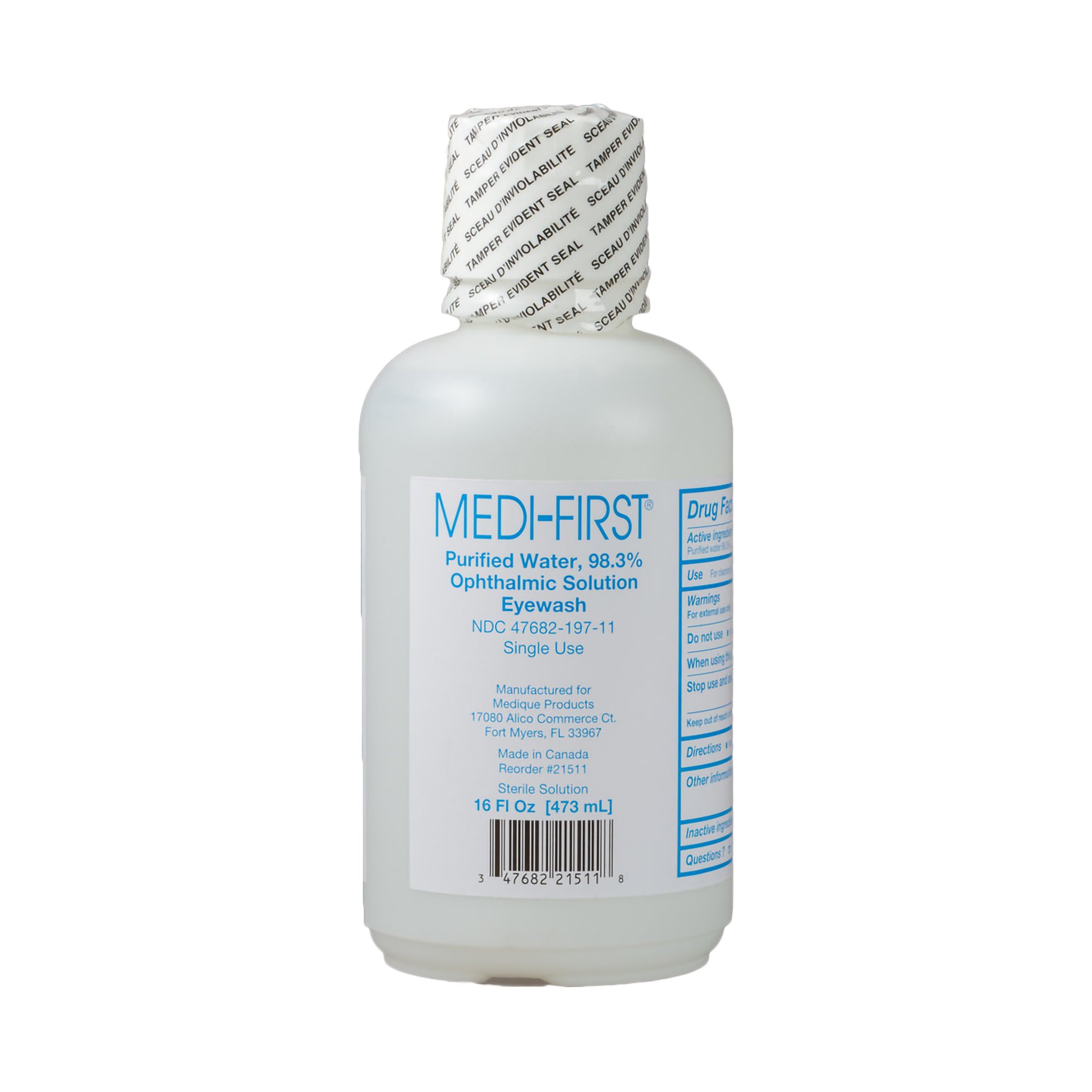 MediFirst® Ophthalmic Solution Eyewash, 16 oz