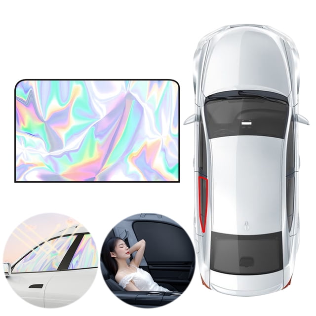 Chmadoxn Car Sun Shade With Magnetic Lightproof Car Curtain Car Window Sunshade Sun Protection Heat Insulation Curtains General Automobile Products Cloth Sun Shade