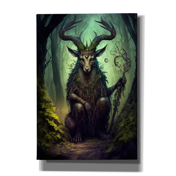 Epic Graffiti 'Areg' by The Golden Valley Canvas Wall Art, 18" x 26"