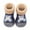 Blue 1, variant on HUANBAI Baby Home Slippers Cartoon Warm House Slippers For Infant Lined Winter Indoor Shoes 0-6 Months