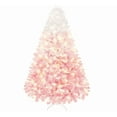 thumbnail image 1 of Pink Christmas Tree,9ft Snow Flocked Artificial Christmas Tree with LED Warm White Lights & Metal Stand, Prelit Xmas Holiday Decoration for Home, Office, 1 of 7