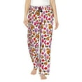 thumbnail image 2 of Picia Squirrel In The Forest Womens Soft Woven Cotton Elastic Waistband Sleep Pajama Pant Lounge Sleep Pant With Pockets And Drawstring-Small, 2 of 9