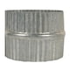 thumbnail image 1 of codo de 90 grados de 3 pulgadas plata hazlo bien, 1 of 5