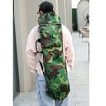 thumbnail image 2 of Sac à Dos pour Planche à Roulettes Double Rocker, Sac de Planche de Surf, Sac Longboard, Sac de Transport pour Planche à Roulettes, Accessoires, Kaki G, 1 x Sac pour Planche à Roulettes, Kaki, 2 of 9