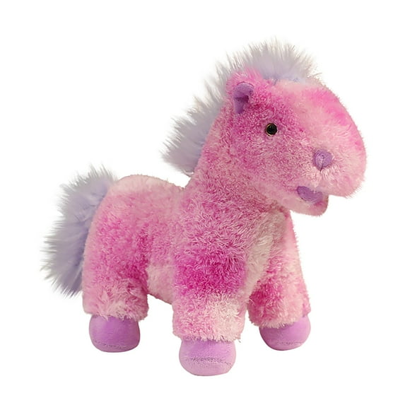 TIELUTT Cartoon Rainbow Horse Toys Zodiac Horse Mascots Birthday for Boys and Children