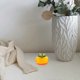 thumbnail image 2 of 2Pcs Glass Craft Persimmon Ornament Desktop Glass Persimmon Model Portable Glass Persimmon Model, 2 of 4