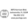 thumbnail image 3 of Holmes Stamp & Sign Custom Rectangle Logo Return Address Stamp - Self-Inking Stamper - Rubber Personalized Business Stamp - 2.5" x 0.1", 3 of 4