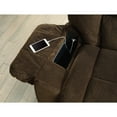 Serta Big & Tall Memory Foam Massage Recliner with USB Charging
