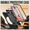 thumbnail image 3 of Funda para Samsung Galaxy Tab S11 (11 Pulgadas) 2025 SM-X730/SM-X736B, Funda de Silicona Resistente con Asa, Soporte 360, Correa y Portalápices, 3 of 9