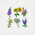thumbnail image 4 of Inktastic Group of Beautiful Wildflowers Boys or Girls Baby T-Shirt, 4 of 5