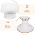 thumbnail image 2 of SHISUYAN 2Pcs Decorative Graveyard Flower Pot Urn Planter Iron Flower Vase Exquisite Memorial Vase, 2 of 8