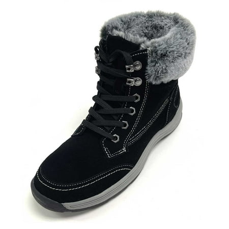 

Tundra Surrey Lace Up Style Faux Fur Lined Water Repellent Women s Boots (9)