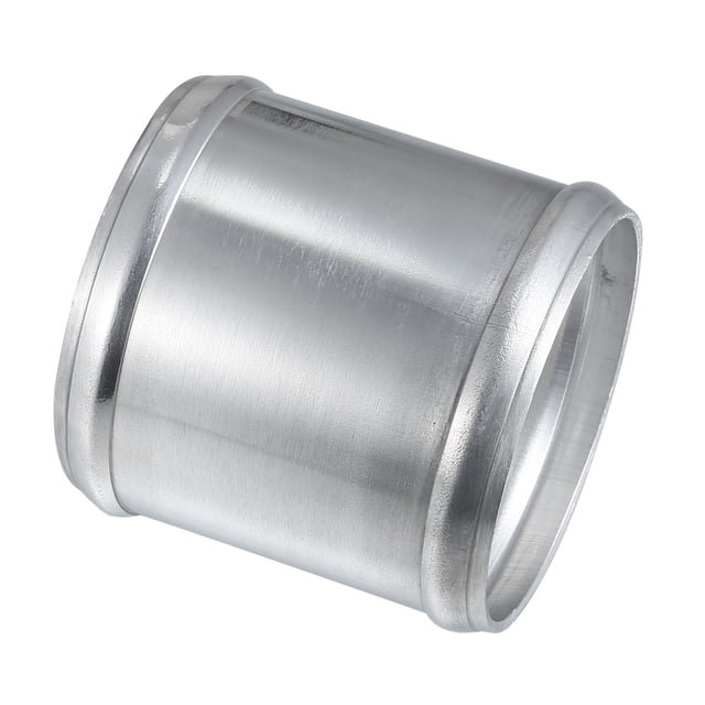 Adaptador de coche Unique Bargains, tubo de unión universal de 76 mm, 2.99" de diámetro exterior, conector de longitud de 76 mm, adaptador de tubo tono plateado