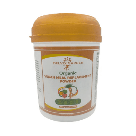 Organic Vegan Superfood-Packed and Nutrient-Dense Plant-based Shake Powder for Men and Women, 500 Grams