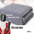 thumbnail image 1 of Manta calefactora eléctrica para coche, manta cálida de ahorro de energía para coche, RV, SUV, camión, accesorios para coche, 12V/24V, 1 of 4