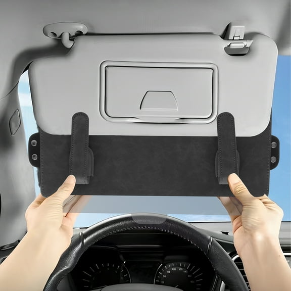 LINFANG Adjustable Sun Visor Extender Universal Car Sun Visor Extender Anti-Impact Sun Blocker for Anti-Glare, Automotive Vehicle Safe Driving