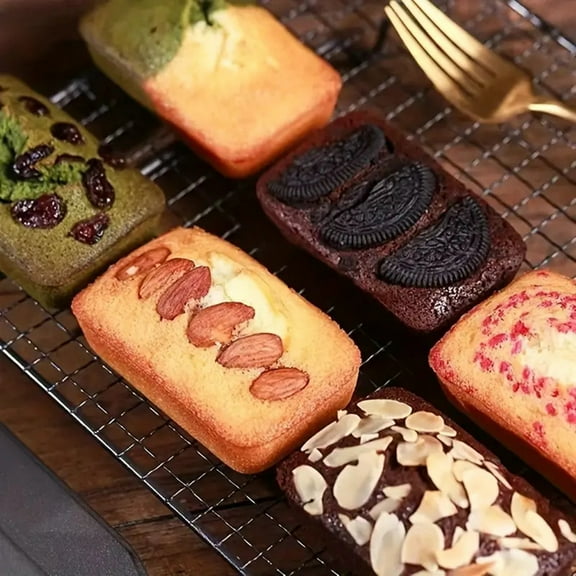 Silicone Mini Loaf Pan, Silicone Mini Bread Loaf Pans 9 Cups for Baking Bread, Brownie, Cornbread, Cheesecake, Soap Nonstick for Use In Ovens Microwaves Dishwashers Refrigerators Etc