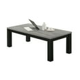 thumbnail image 2 of Tex 3pc Coffee and Side End Table Set- Gray Top- Black Wood Legs, 2 of 6