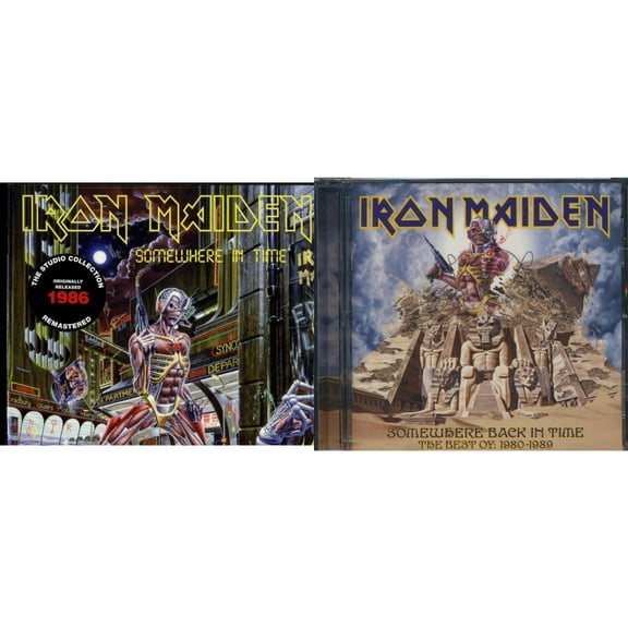 Somewhere In Time & Somewhere Back In Time: Best Of 1980 -1989 [CD Bundle]