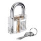 thumbnail image 4 of Juego de 25 extractores de llaves para candados de práctica transparentes, 4 of 8