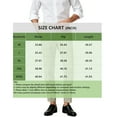 thumbnail image 3 of Men's Slim Fit Dress Pants for Office Wear & Formal-Casual Occasions Khaki M, 3 of 4