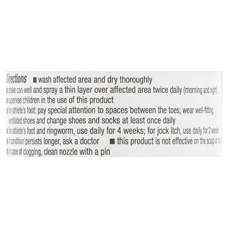 Equate Athlete's Foot Powder Spray, 4.6 Oz.
