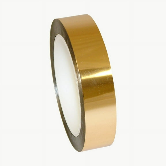 JVCC MPF-01 Metalized Polyester Film Tape: 1 in x 72 yds. (Gold)