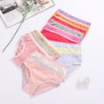 thumbnail image 5 of Bellafa 100% Cotton Little Girls Underwear Briefs, 12 Pack Toddler and Big Girls Soild Undies Kids Soft Panties, 5 of 9