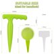 thumbnail image 2 of Juego de herramientas para macetas de jardín | Incluye 3 macetas pequeñas de plástico, 1 perforadora, 10 letreros de jardín | Esparcidor ligero y duradero para jardines en miniatura de balcones |, 2 of 7
