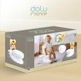 thumbnail image 4 of Dolu Nuve Tiger Baby Toddler Potty Chair with Light Sound Toilet Paper Holder White, 4 of 6
