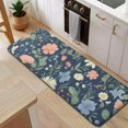 thumbnail image 5 of Pioneer Flower Floral Print Pattern Kitchen Rug Mat,Kitchen Runner Rugs Non Skid Washable,Decorative Kitchen Floor Mats for Kitchen,Sink,Laundry,17"x47.2", 5 of 7